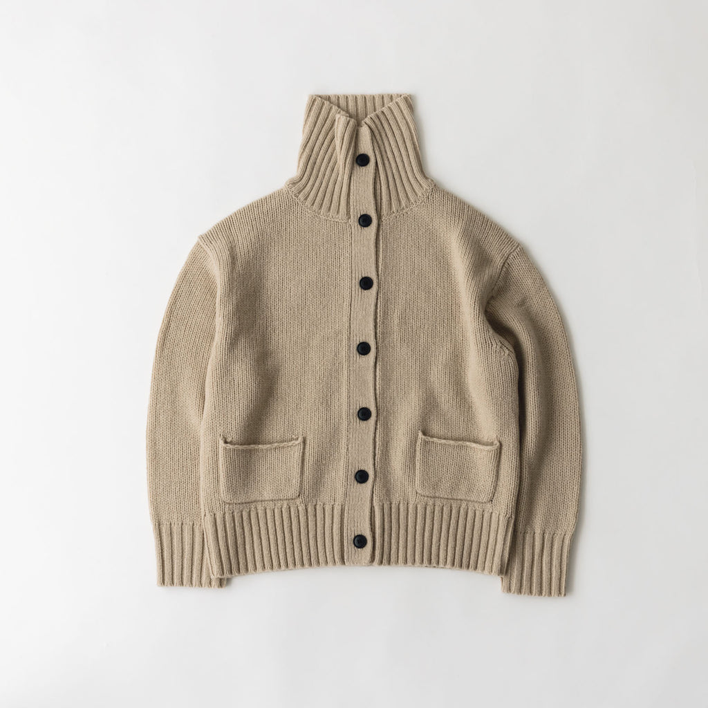 HAU ニットカーディガン "shepherd"