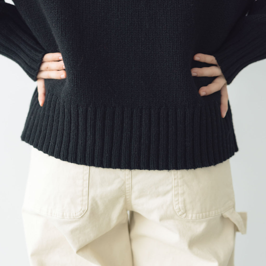 HAU ニットカーディガン "shepherd"