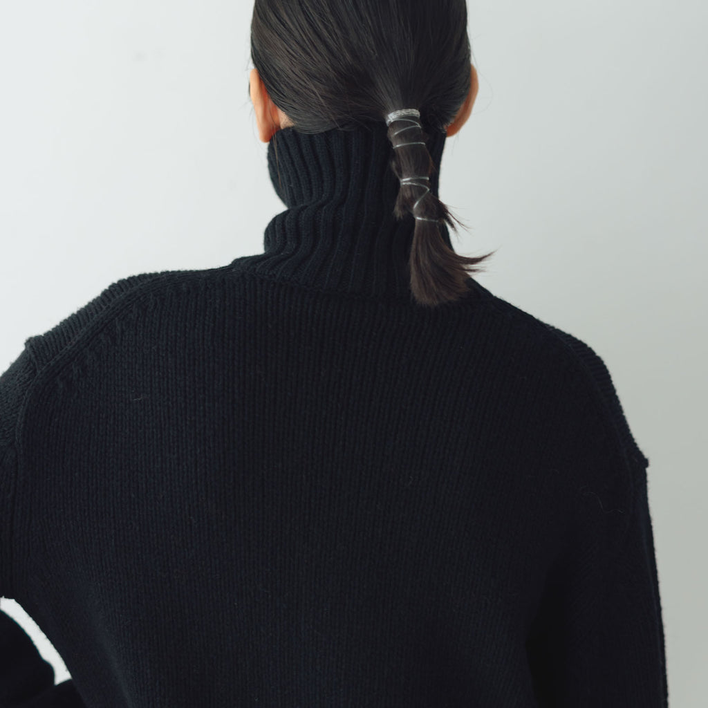 HAU ニットカーディガン "shepherd"