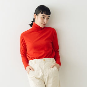 comm. arch. カシミヤシルク ハイネック プルオーバー