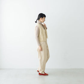 HAU パンツ "oval" ベルベット