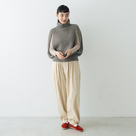 HAU パンツ "oval" ベルベット