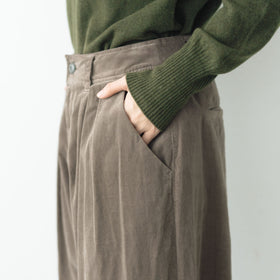 HAU パンツ "oval" ベルベット