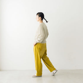 【SALE】 HAU パンツ "oval" ベルベット