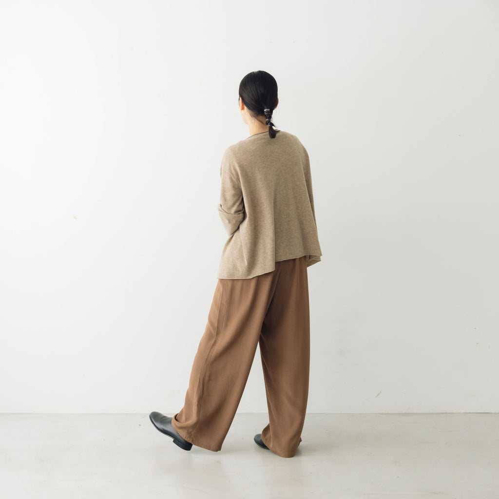 HAU カシュクールニット "lamb"