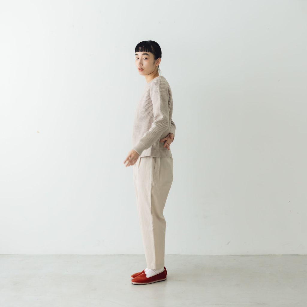 HAU パンツ "cotton wool chino"
