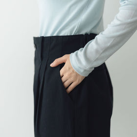 HAU パンツ "cotton wool chino"