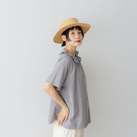 HAU ブラウス "ruffled" summer