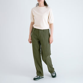 YAECA LIKE WEAR ベイカーパンツ オリーブ