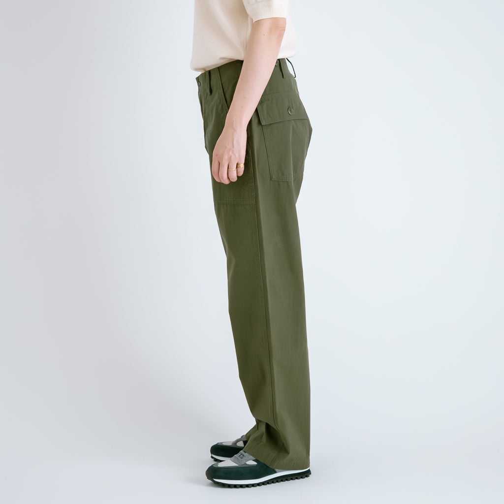 YAECA LIKE WEAR ベイカーパンツ オリーブ