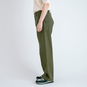 YAECA LIKE WEAR ベイカーパンツ オリーブ