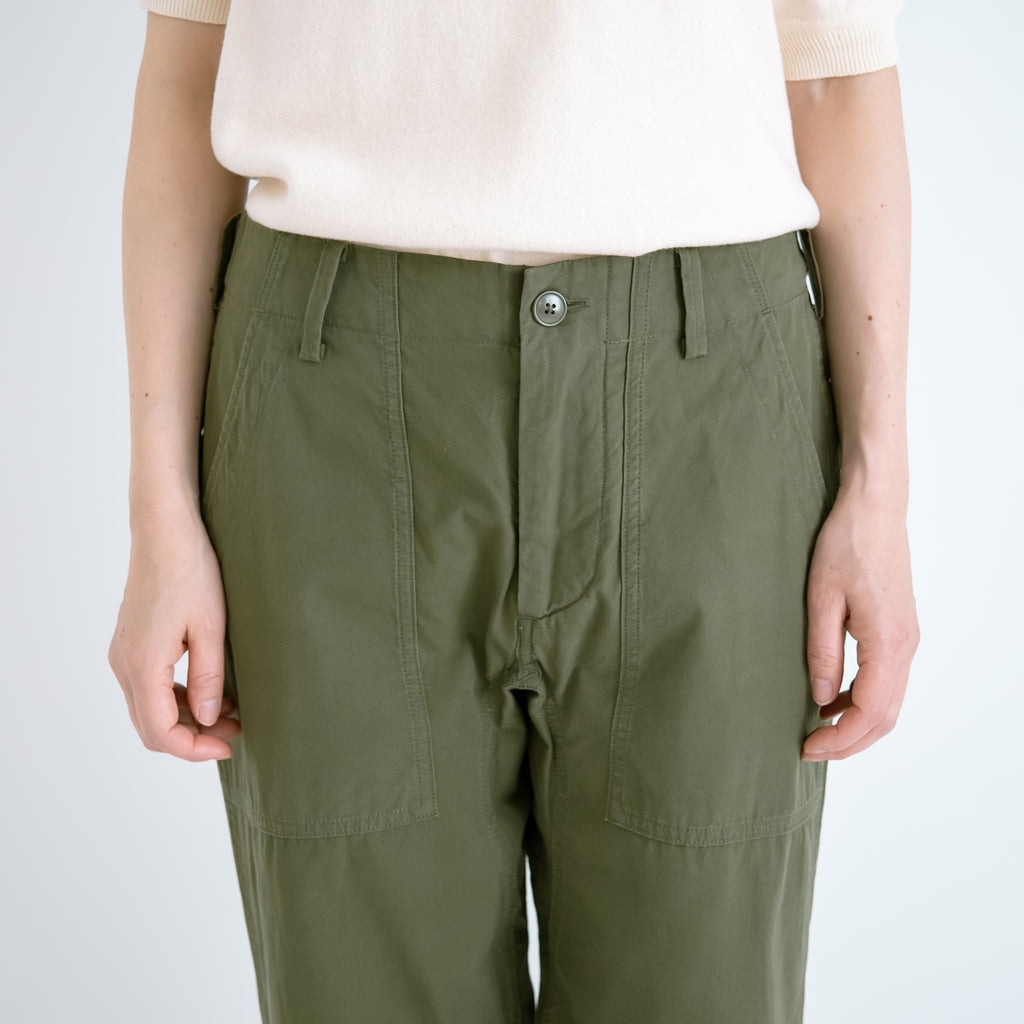 YAECA LIKE WEAR ベイカーパンツ オリーブ