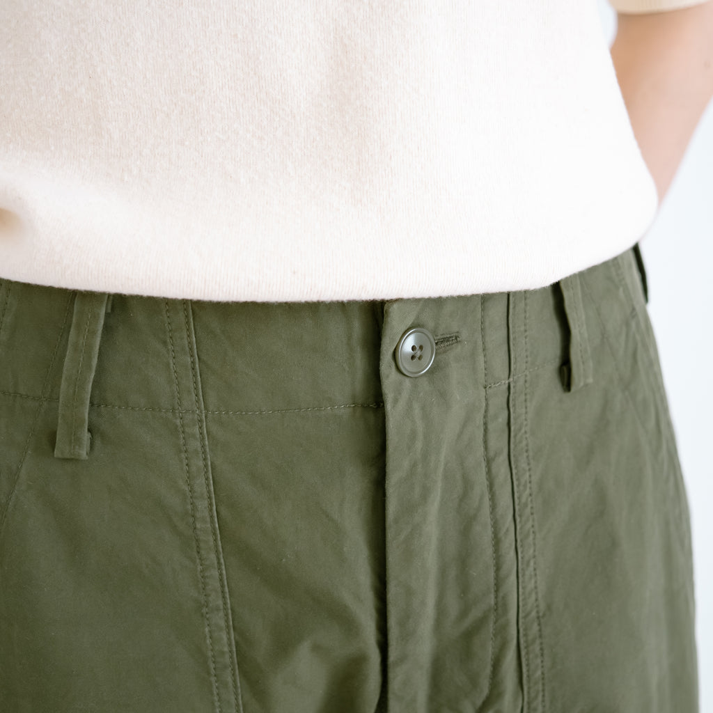 YAECA LIKE WEAR ベイカーパンツ オリーブ