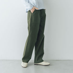 YAECA LIKE WEAR ベイカーパンツ オリーブ