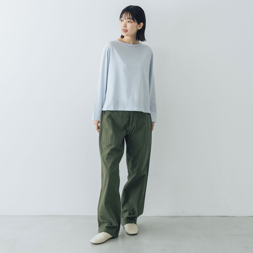 YAECA LIKE WEAR ベイカーパンツ オリーブ