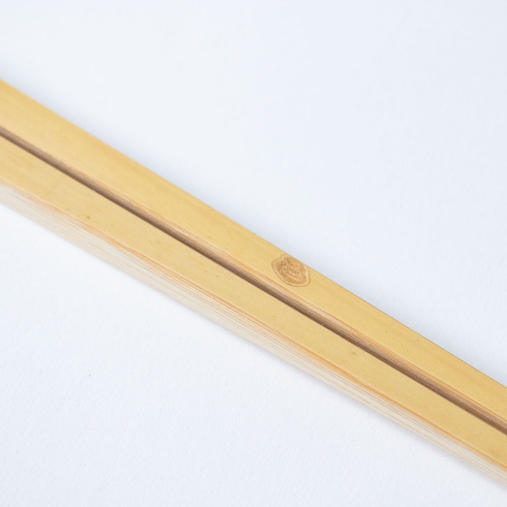 白竹皮付(天削)菜箸
