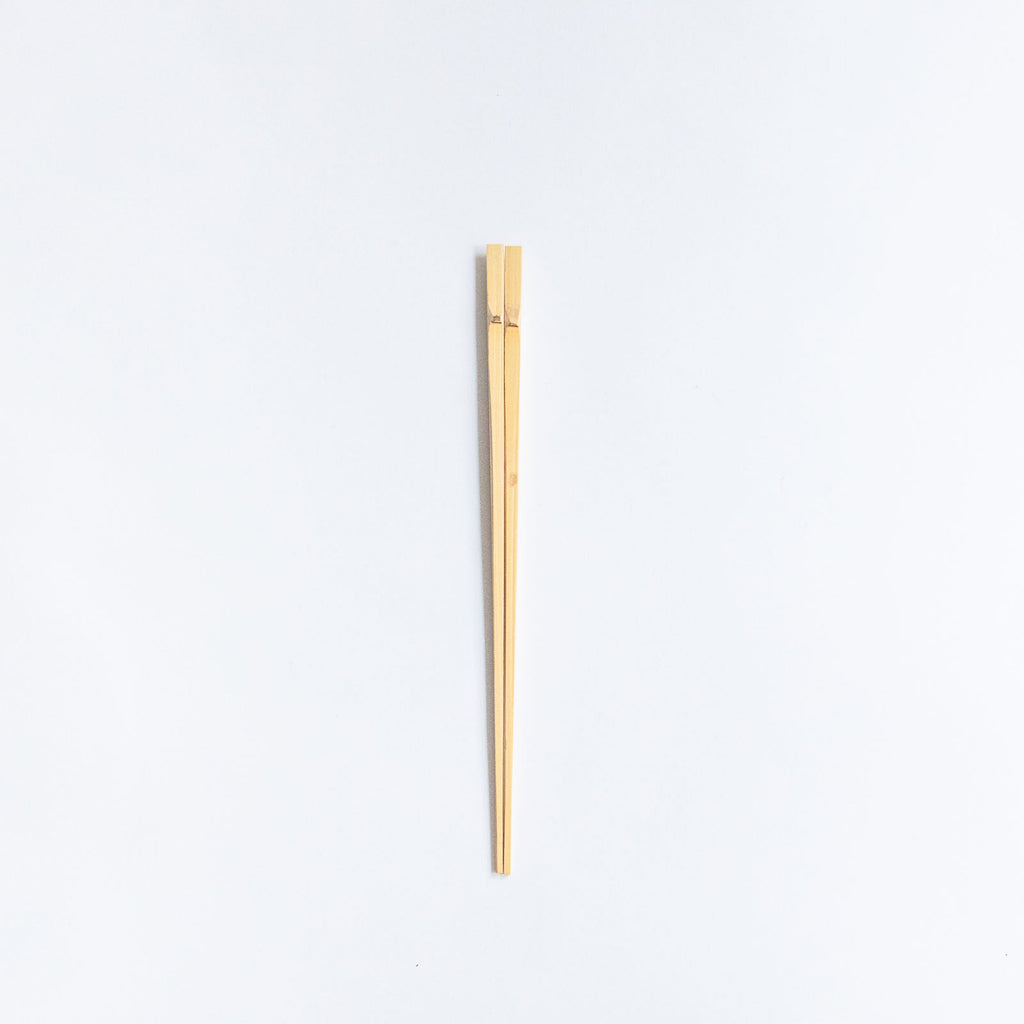 白竹皮付(天削)菜箸