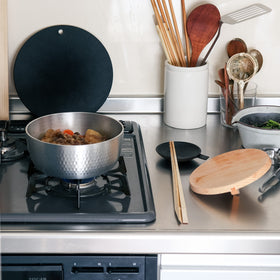 中尾アルミ製作所 打出ヤットコ鍋 ガス火用