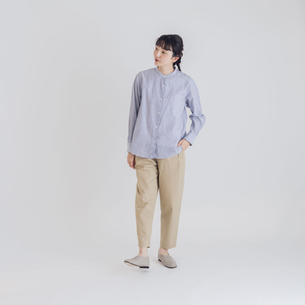 【SALE】 HAND ROOM WOMENS カシュクール2wayシャツ