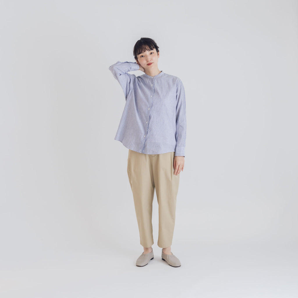 【SALE】 HAND ROOM WOMENS カシュクール2wayシャツ