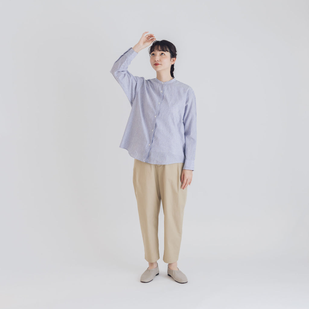 【SALE】 HAND ROOM WOMENS カシュクール2wayシャツ