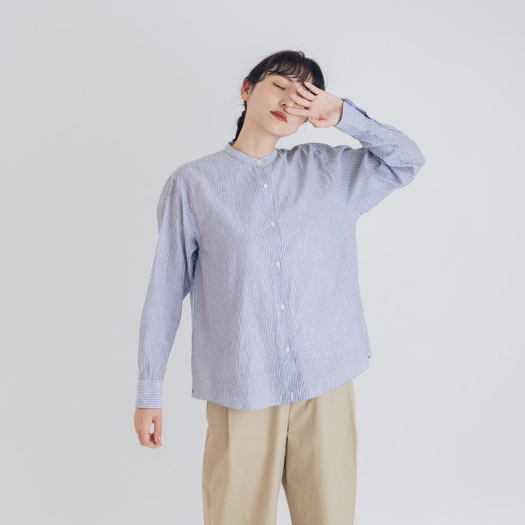 【SALE】 HAND ROOM WOMENS カシュクール2wayシャツ