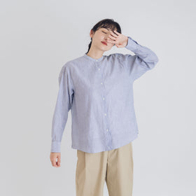 【SALE】 HAND ROOM WOMENS カシュクール2wayシャツ