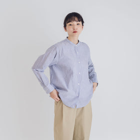 【SALE】 HAND ROOM WOMENS カシュクール2wayシャツ