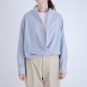 【SALE】 HAND ROOM WOMENS カシュクール2wayシャツ