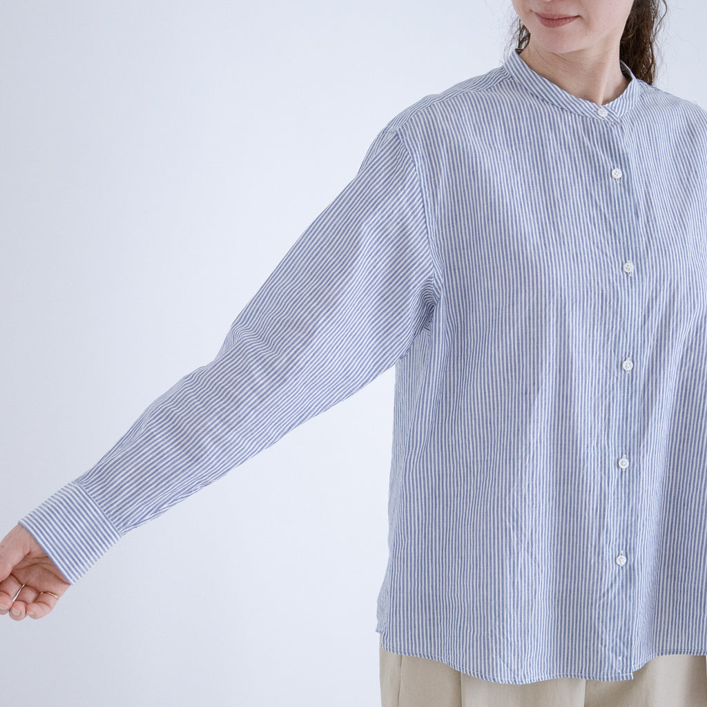 【SALE】 HAND ROOM WOMENS カシュクール2wayシャツ