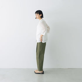 【SALE】HAND ROOM WOMENS ショートクルタシャツ