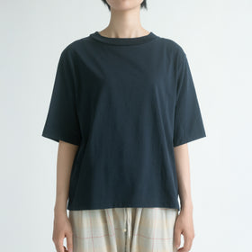 HAND ROOM WOMENS ボトルネックハーフスリーブ Tシャツ
