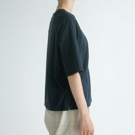 HAND ROOM WOMENS ボトルネックハーフスリーブ Tシャツ