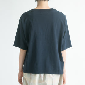 HAND ROOM WOMENS ボトルネックハーフスリーブ Tシャツ