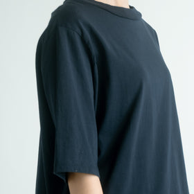 HAND ROOM WOMENS ボトルネックハーフスリーブ Tシャツ