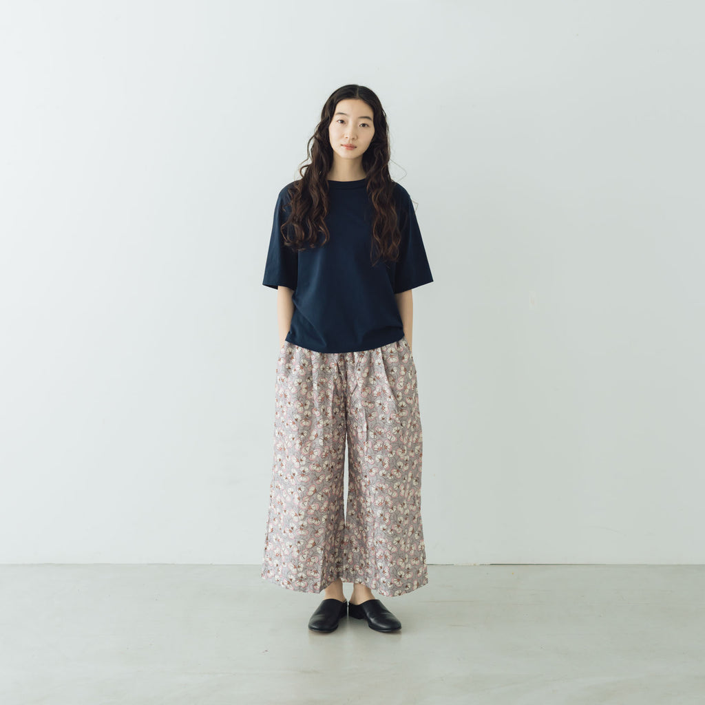 HAND ROOM WOMENS ボトルネックハーフスリーブ Tシャツ