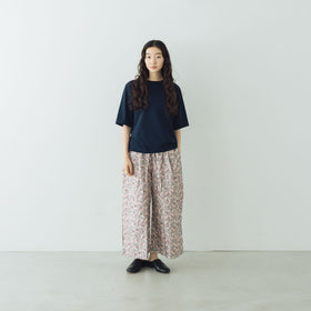 HAND ROOM WOMENS ボトルネックハーフスリーブ Tシャツ