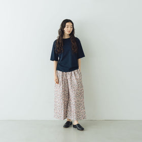HAND ROOM WOMENS ボトルネックハーフスリーブ Tシャツ