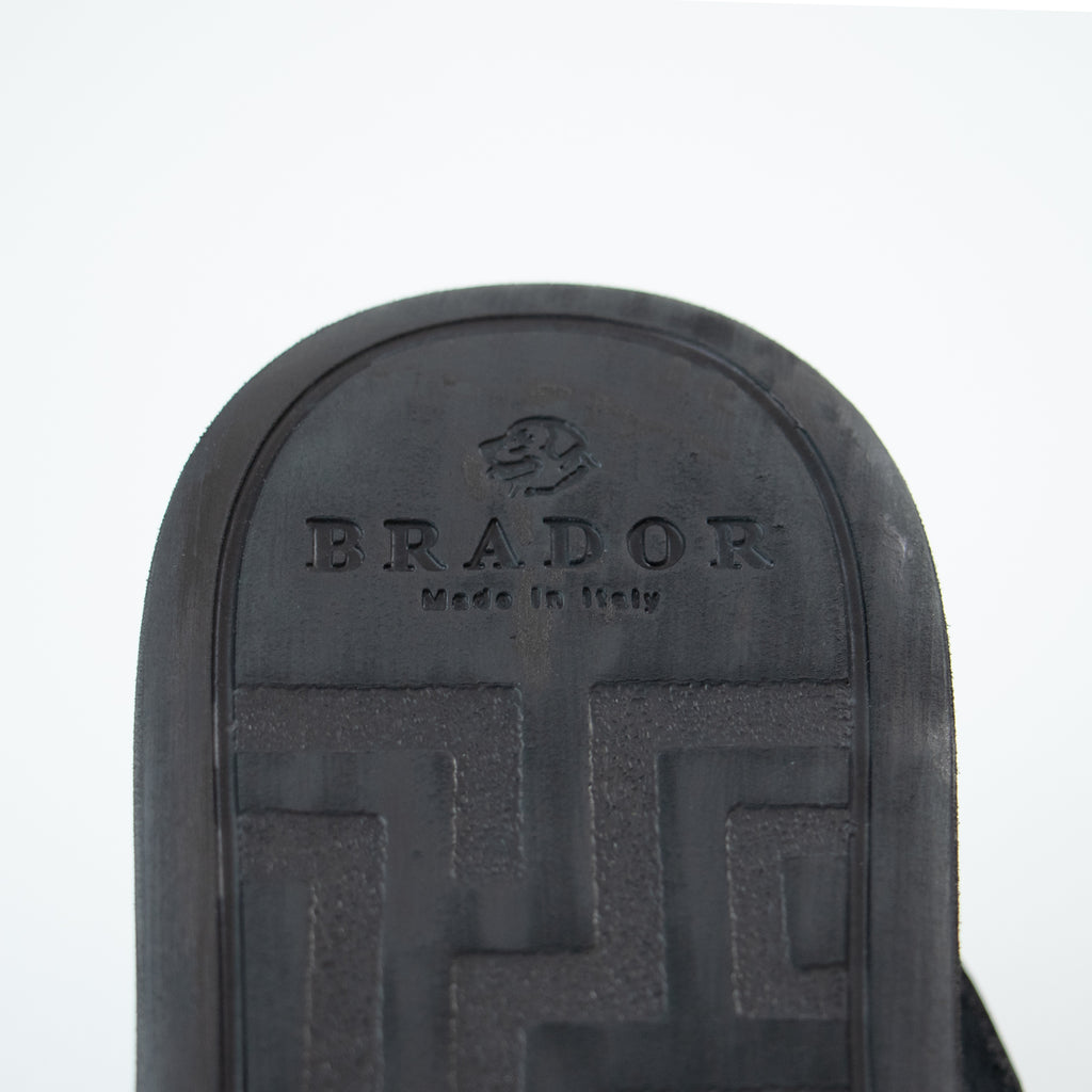 BRADOR レザークロスサンダル