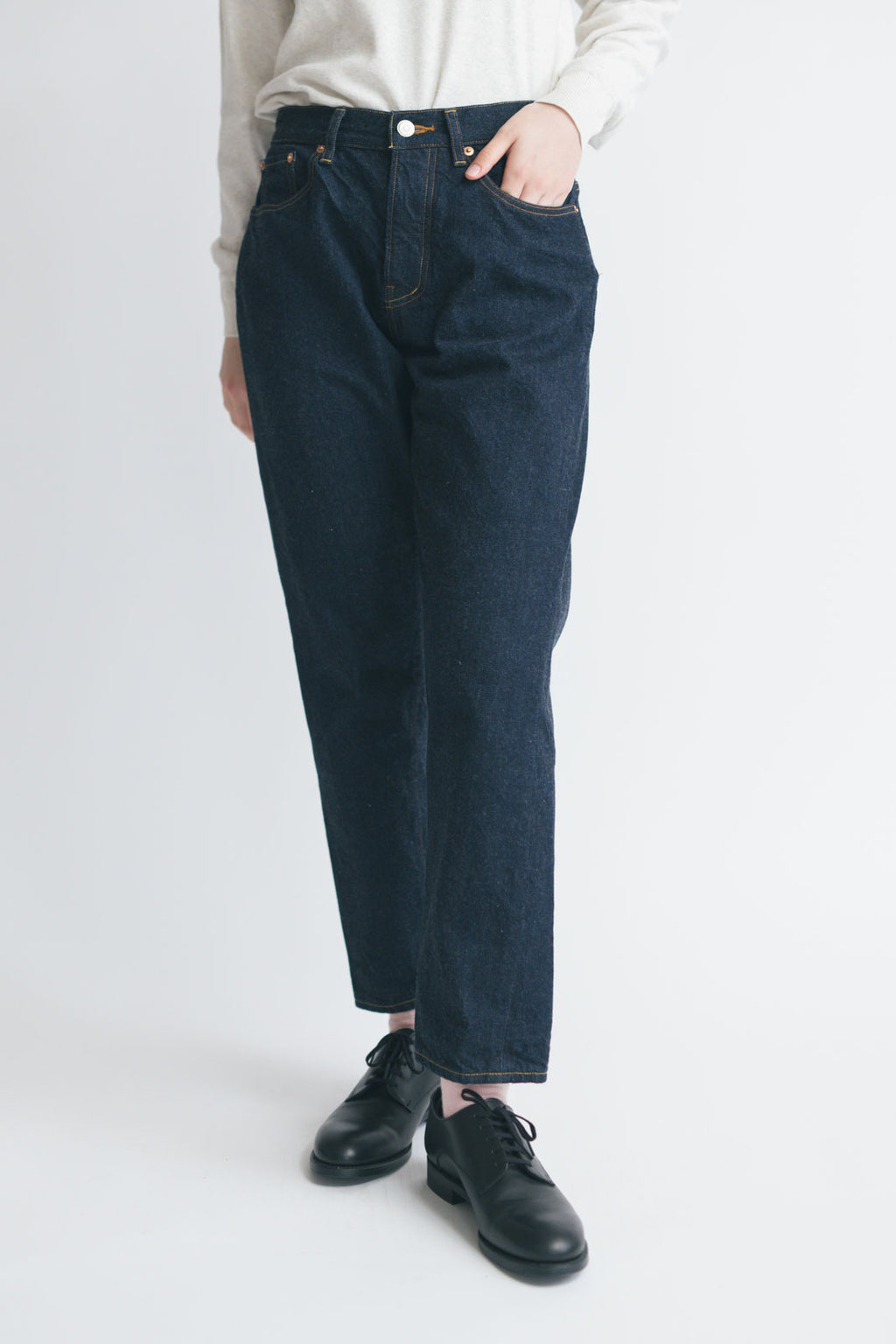 YAECA デニム ワイドテーパード