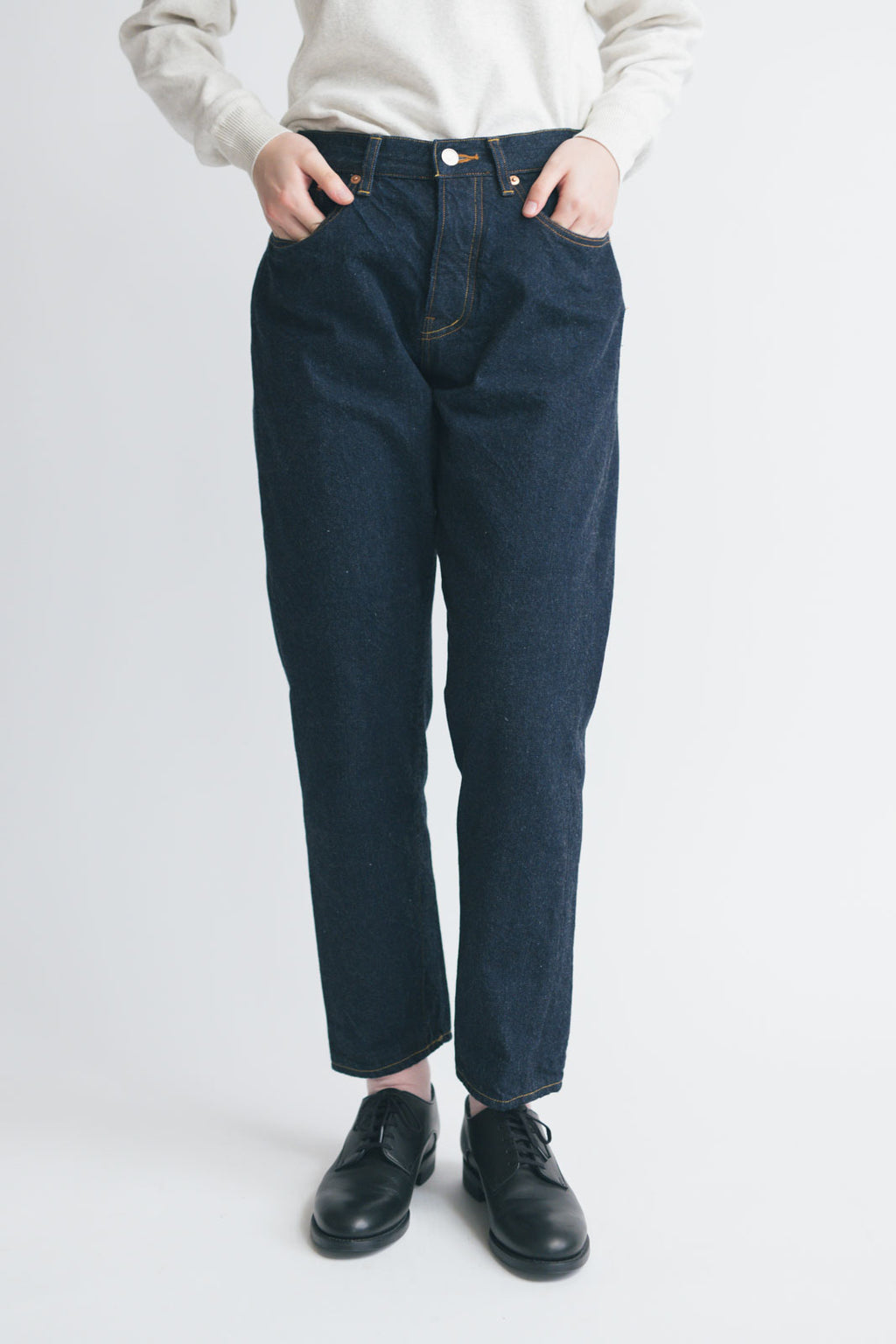 YAECA デニム ワイドテーパード