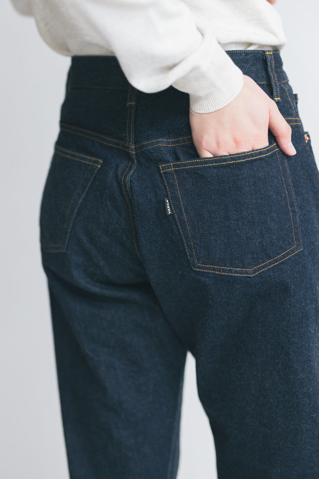 YAECA デニム ワイドテーパード