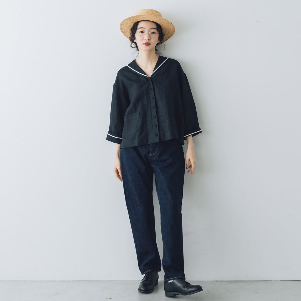 YAECA デニム ワイドテーパード