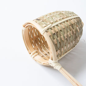 籐巻き茶こし(小)