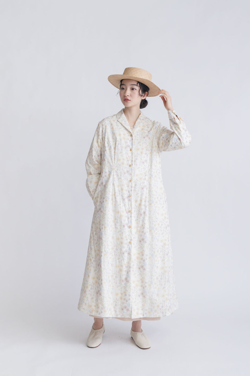 【SALE】 YAECA WRITE ラペルコート amber's posy