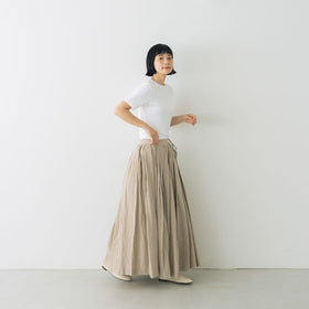 YAECA CANVAS DESIGN ギャザースカート