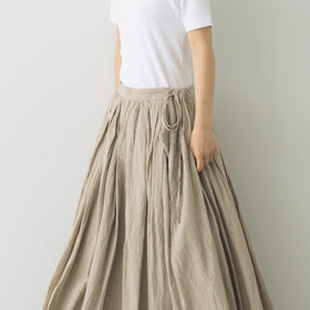 YAECA CANVAS DESIGN ギャザースカート