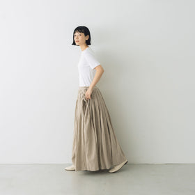 YAECA CANVAS DESIGN ギャザースカート