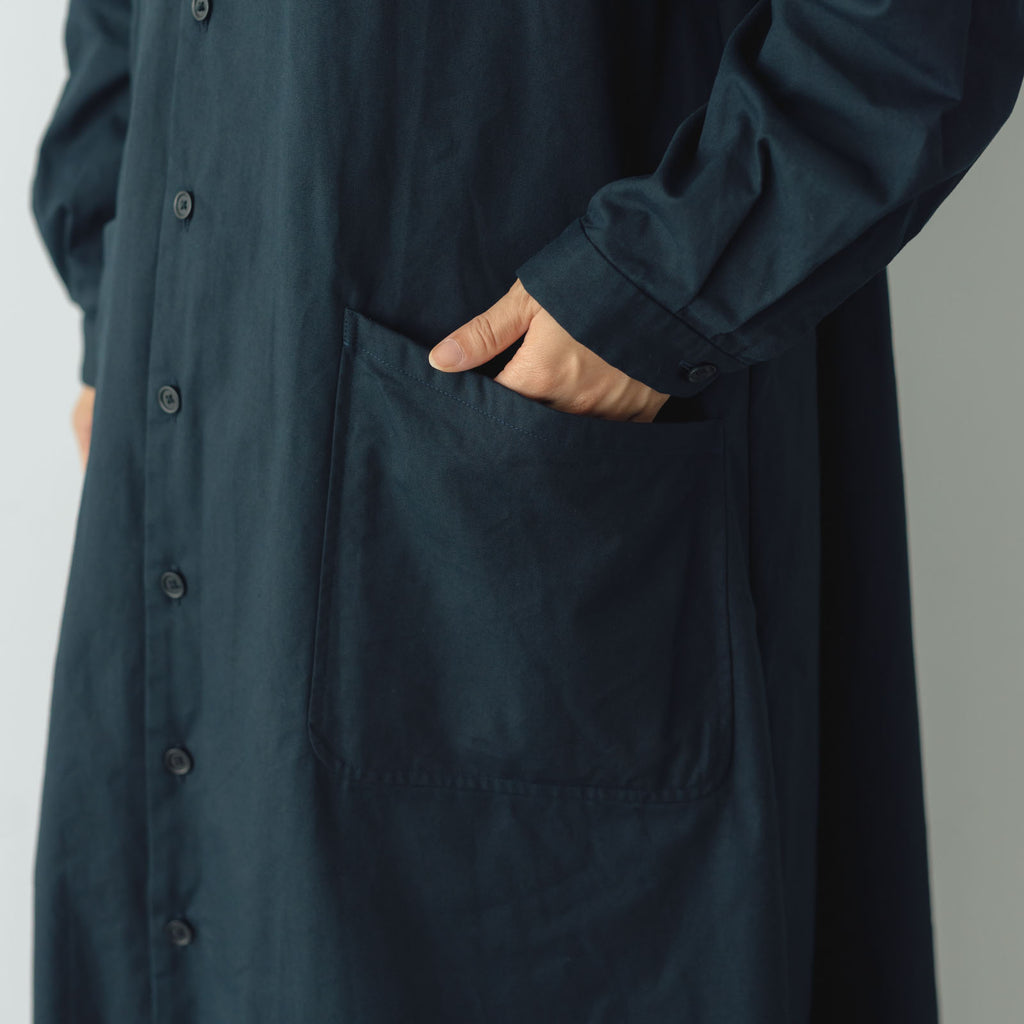 YAECA CANVAS DESIGN ワークシャツドレス