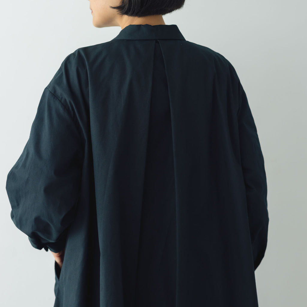 YAECA CANVAS DESIGN ワークシャツドレス